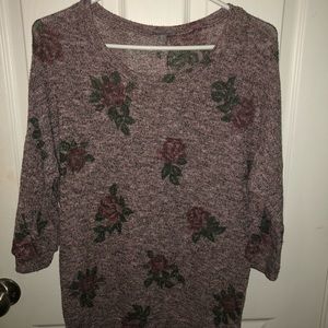 Floral print blouse
